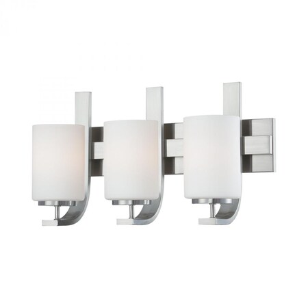 Thomas Pendenza 3-Light Wall Lamp in Brushed Nickel SL715378